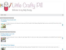 Tablet Screenshot of littlecraftypill.com